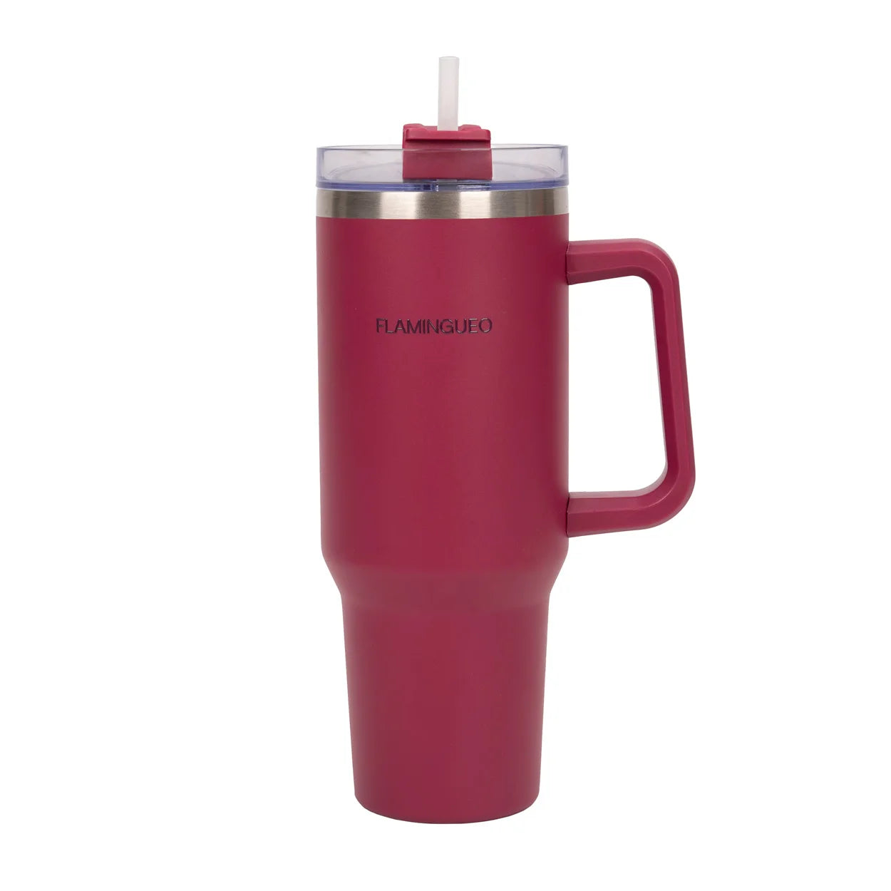 Flamingueo thermal glass - stainless steel thermos cup thermos coffee to carry hot and cold drinks 24h and cold drinks 10h thermal bottle 1.18 liters