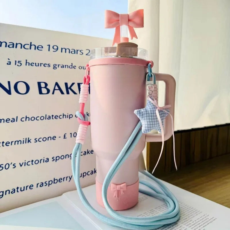 Alça Tecida para Tumbler Stanley e Universais — Conforto e Segurança no Transporte