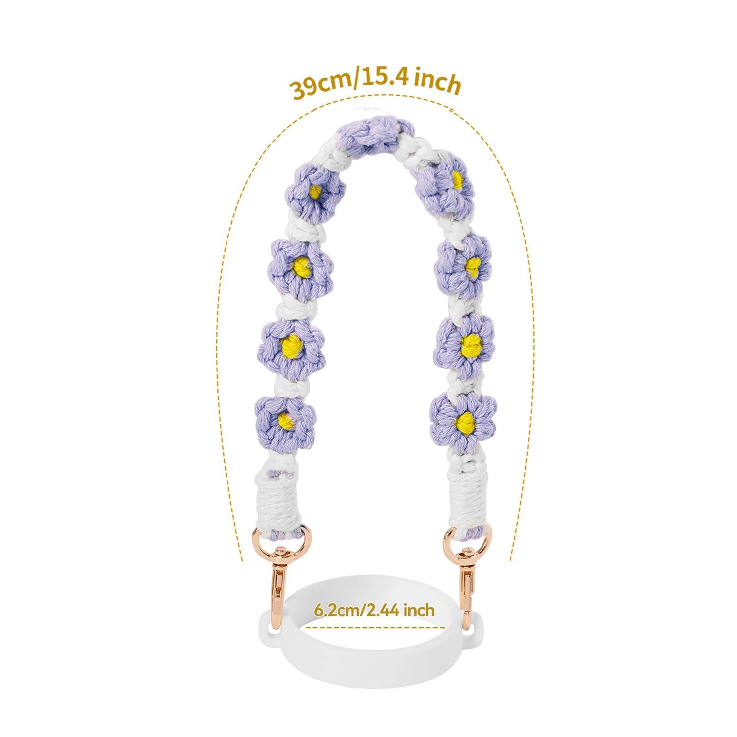 Alça de Silicone Universal para Garrafas 8-40oz — Leve Sem Esforço