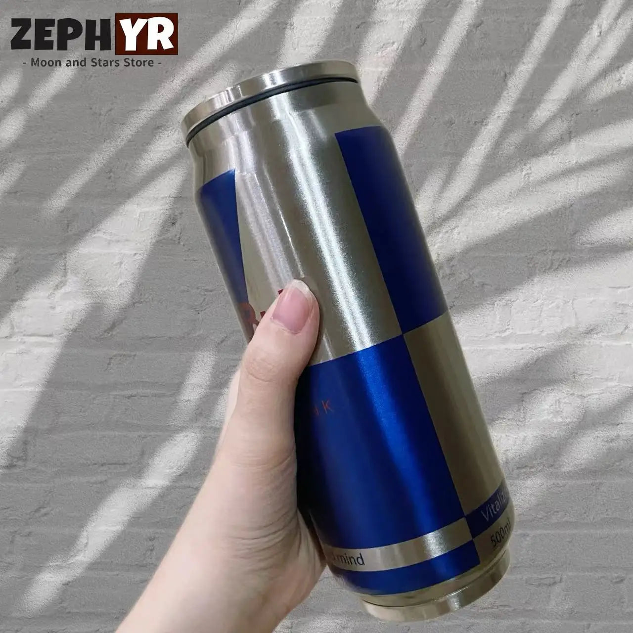 500ML Thermos with Straw Cola Can Termos Para Cafe Beer Bottle 304 Stainless Steel BEER Cold Keeper Drinkware Garrafa Térmica