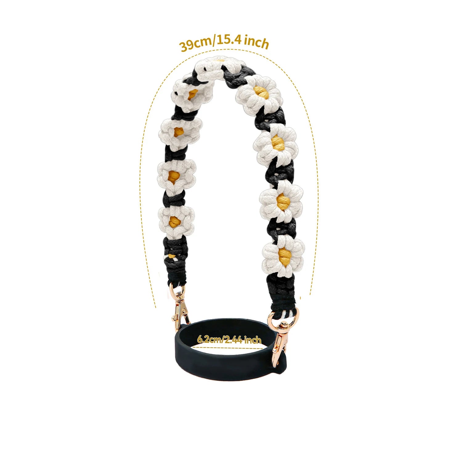 Alça de Silicone Universal para Garrafas 8-40oz — Leve Sem Esforço